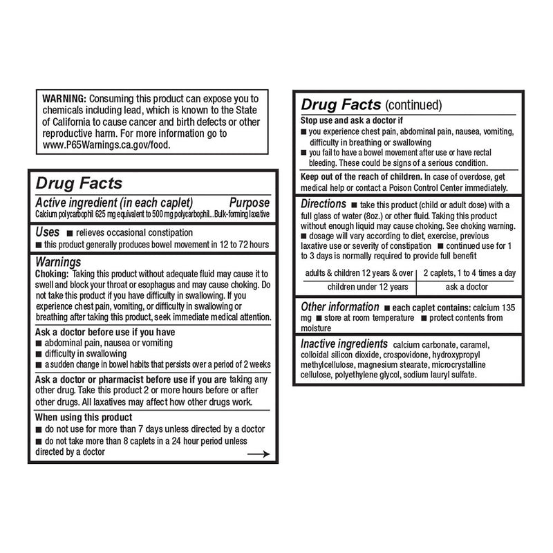 Fiber Caplets, 90 ct, QC90023