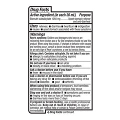 Pink Bismuth Max-Strength Liquid, 8 oz, QC98132