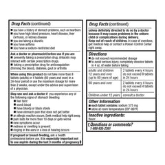 Effervescent Antacid & Pain Relief Extra-Strength Tablets, 24 ct, QC99790