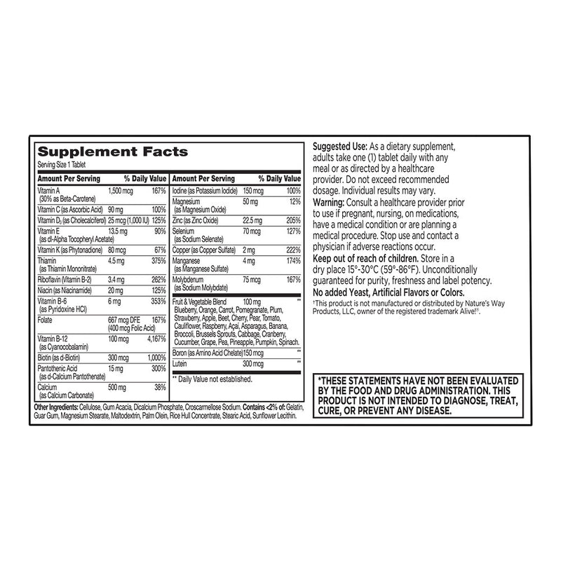 Multi-Vitamin Women's 50+ Tablets, 65 ct, QC99875