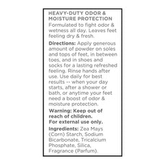 Odor-Destroying Foot Powder