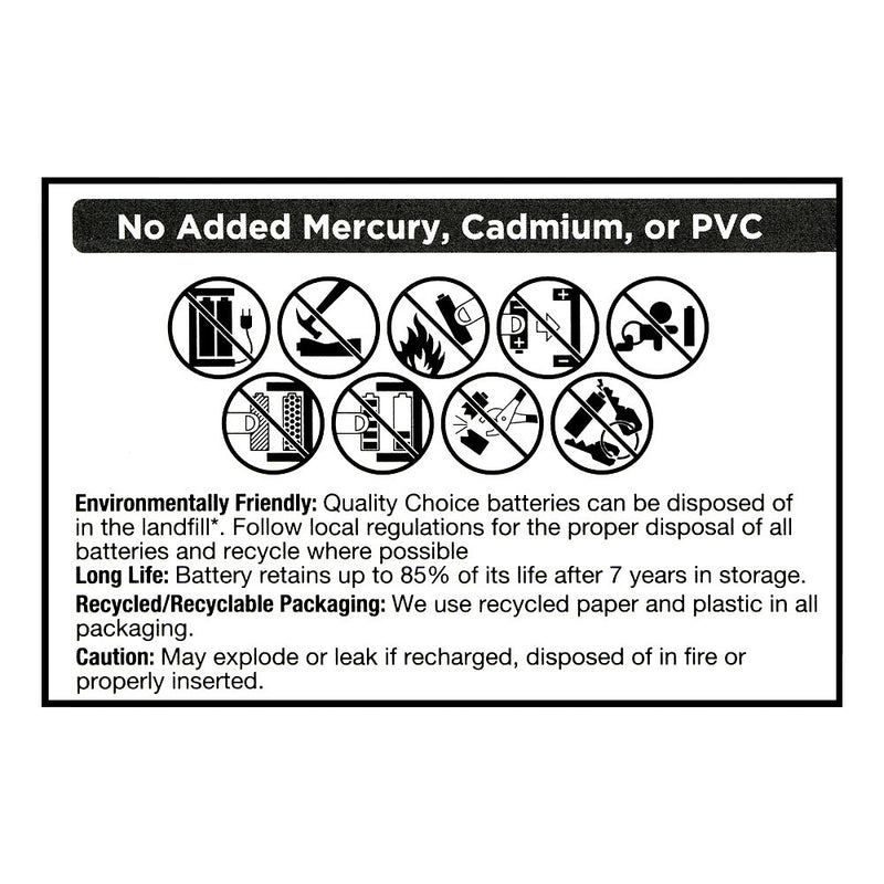 C Alkaline Batteries, 2 pk, QC99526