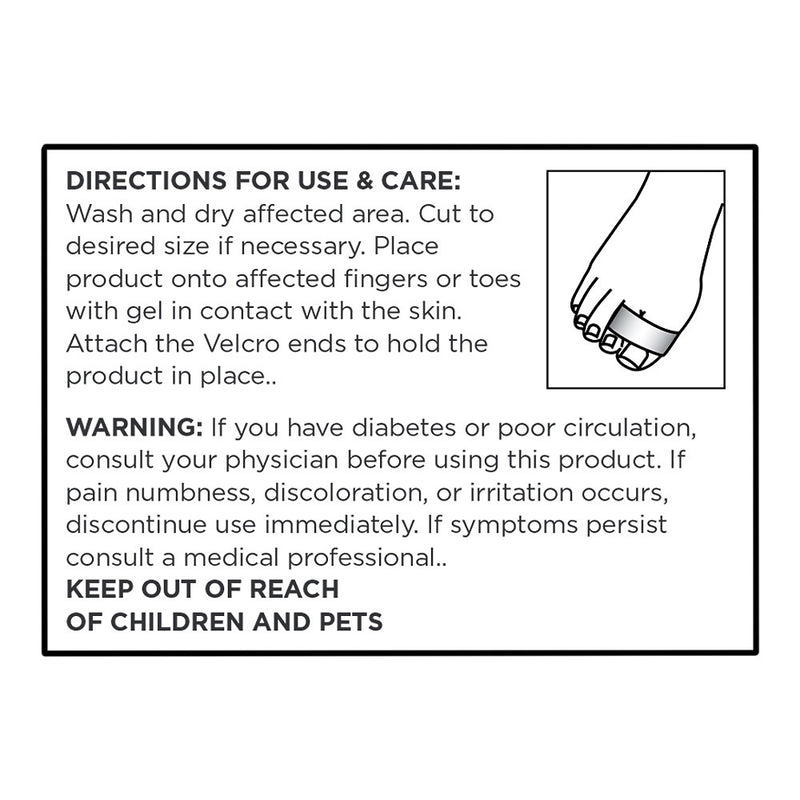 Gel Toe Wraps, 2 ct, QC99757