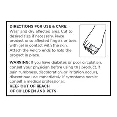 Gel Toe Wraps, 2 ct, QC99757