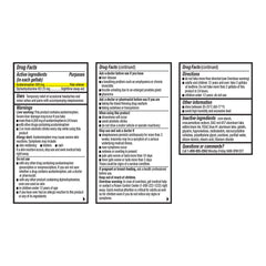 Acetaminophen PM Extra-Strength 500 mg Geltabs, 50 ct, QC95105