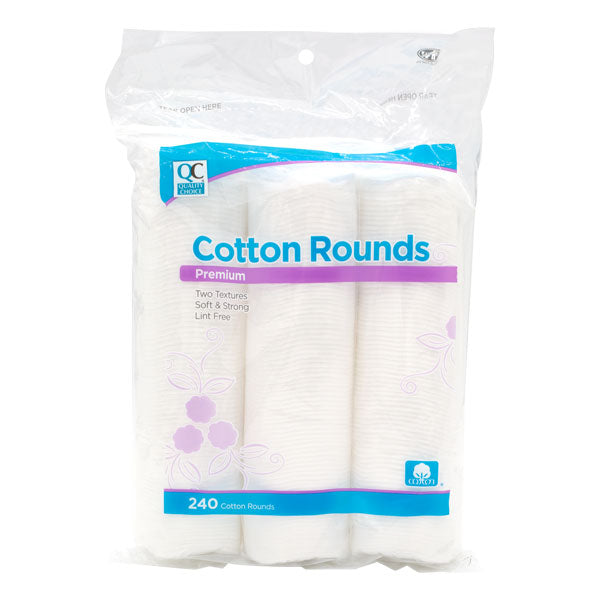 Cotton Rounds, 3 pk 240 ct, QC99897
