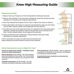 Stocking Knee High Closed Toe 20-30mmHg Beige XL, 1 pr, QC96654