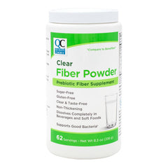 Clear Fiber Powder, 8.6 oz, QC90058
