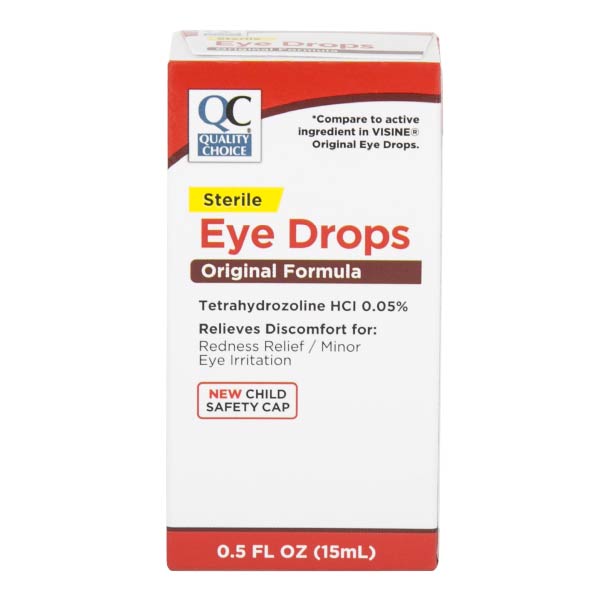 Eye Drops Original, 0.5 oz, QC90377