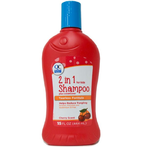 Shampoo: Kids 2-in-1 Shampoo plus Conditioner, 15 oz, QC97012