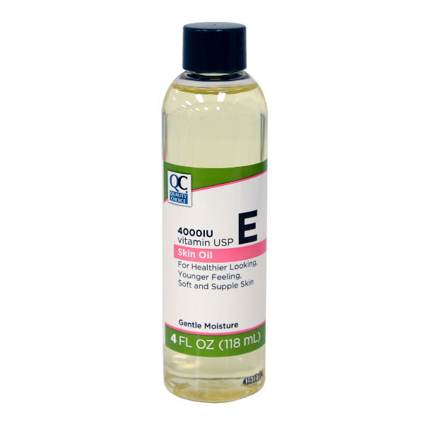 Vitamin E 4000 IU Oil, 4 oz, QC98790