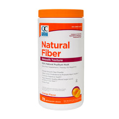Natural Fiber Powder Smooth, Orange Flavor, 72 Doses, 30.4 oz, QC99279