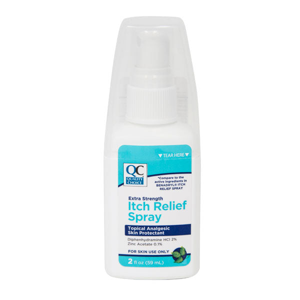 Itch Relief Extra-Strength Spray, 2 oz, QC97032