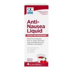 Anti-Nausea Liquid, Cherry Flavor, 4 oz, QC95223