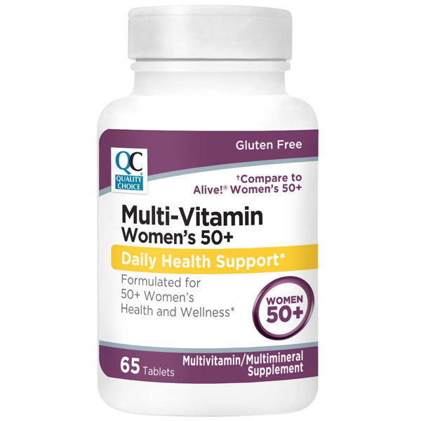 Multi-Vitamin Women's 50+ Tablets, 65 ct, QC99875