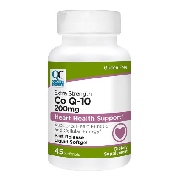 CoQ-10 200 mg Softgels, 45 ct, QC98657