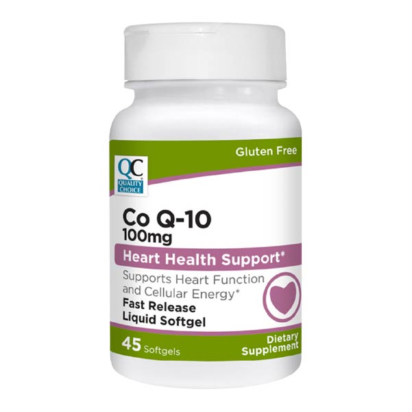 CoQ-10 100 mg Softgels, 45 ct, QC98656