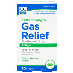 Gas Relief Extra-Strength Softgels, 30 ct, QC95339