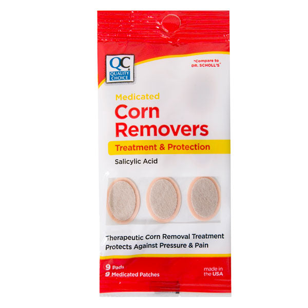 Corn Pads Medicated, 9 ct, QC90056