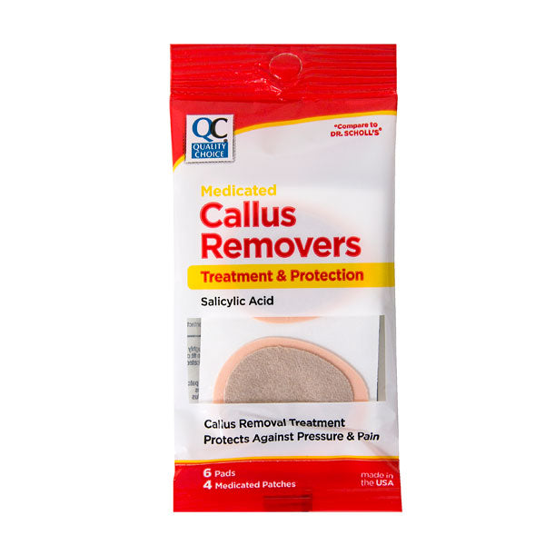 Medicated Callus Remover, 4 ct, QC90598