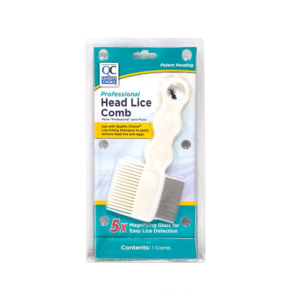 Lice Head Comb with Magnifier, 1 ct, QC96954