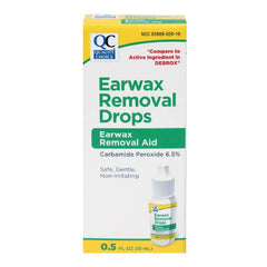 Earwax Removal Drops, 0.5 oz, QC98762