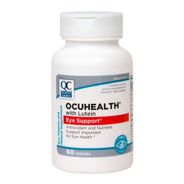 OcuHealth with Lutein Tablets, 60 ct, QC98654