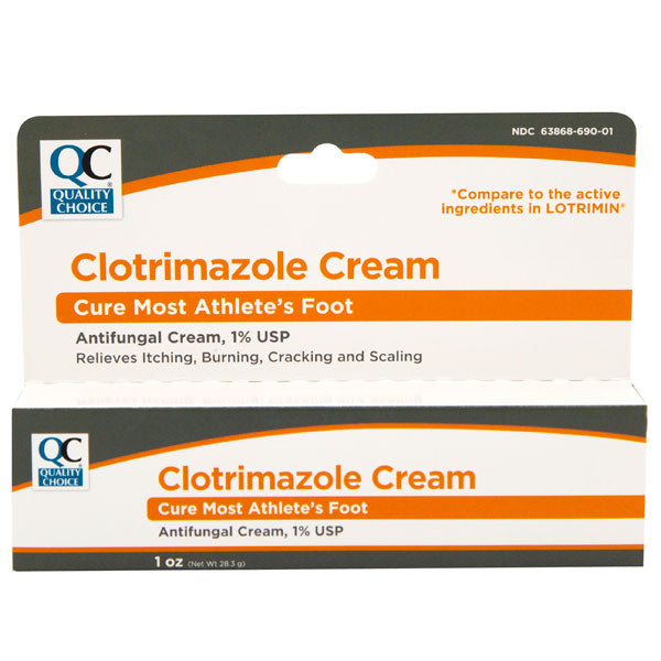 Clotrimazole 1% Cream, 1 oz, QC99261