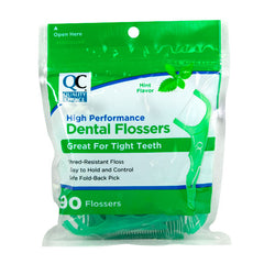 Dental Flossers Mint, 90 ct, QC95729