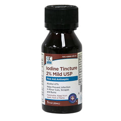 Iodine Tincture Mild 2% USP, 1 oz, QC99205