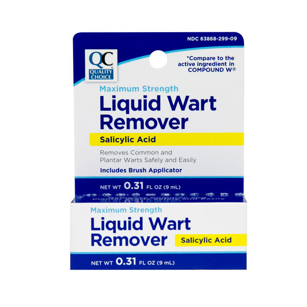 Wart Liquid Remover, .31 oz, QC99383