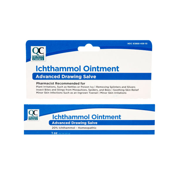 Ichthammol 20% Ointment, 1 oz, QC99739
