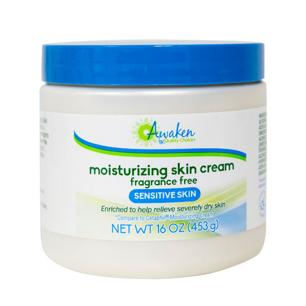 Moisturizing Cream Fragrance-Free, 16 oz, QC98793