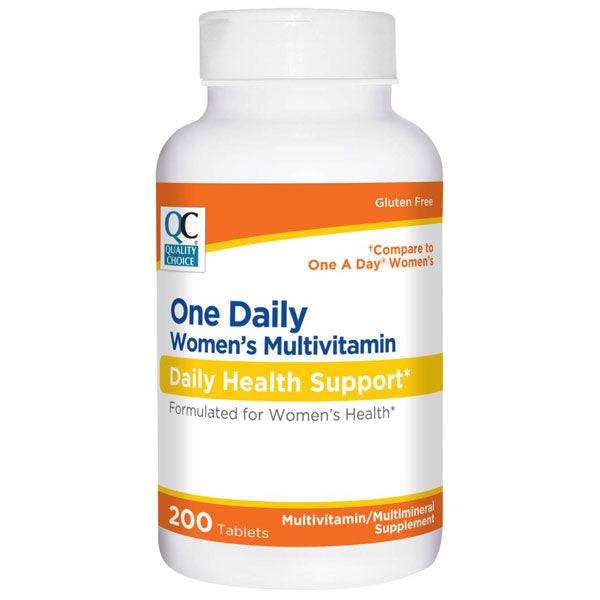 One Daily Women's Multivitamin Tablets, 200 ct, QC99879