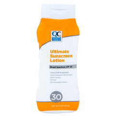 Sunscreen Ultimate SPF 30 Lotion, 8 oz, QC99710
