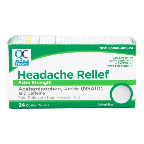 Headache Extra-Strength Relief Tablets, 24 ct, QC96985