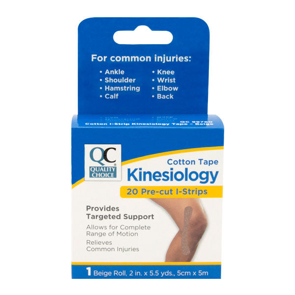 Kinesiology Tape Beige 20 Strips, 1 roll, QC99760