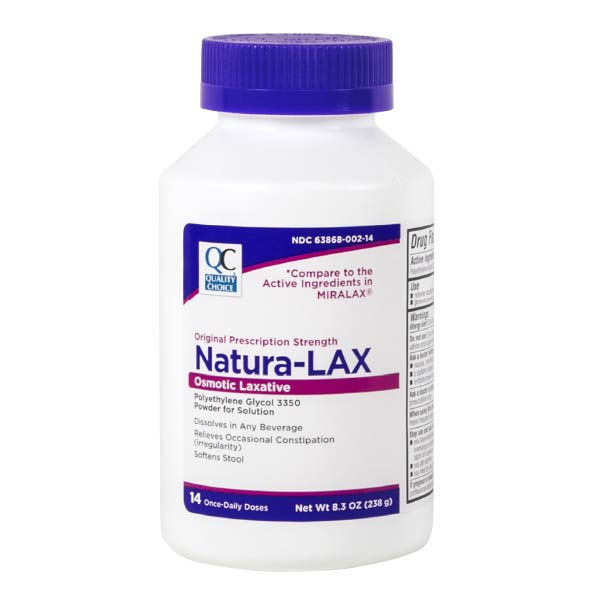 Natura-LAX 14-Day Dose Powder, 8.3 oz, QC95981