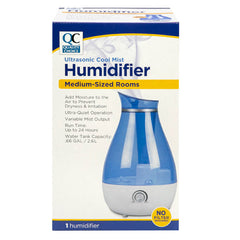 Cool Mist Ultrasonic Humidifier, .66 gal, QC99786