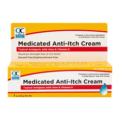 Anti-Itch Medicated Cream, 1 oz, QC99124