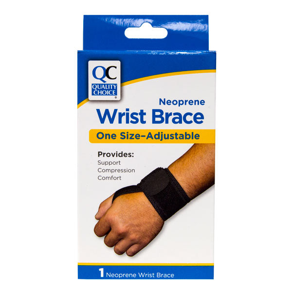 Adjustable Neoprene Wrist Brace OSFM, 1 ct, QC94467