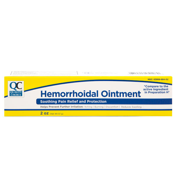 Hemorrhoidal Ointment, 2 oz, QC95128