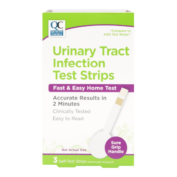 Urinary Tract Infection Test Strips, 3 ct, QC96937