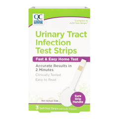 Urinary Tract Infection Test Strips, 3 ct, QC96937