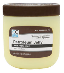 Petroleum Jelly with Cocoa Butter, 7.5 oz, QC99771