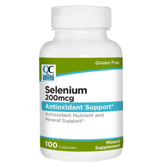 Selenium 200 mcg Caplets, 100 ct, QC99866