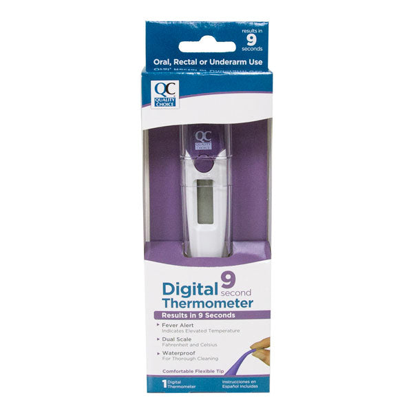 9-Second Flex Digital Thermometer, 1 ct, QC98669