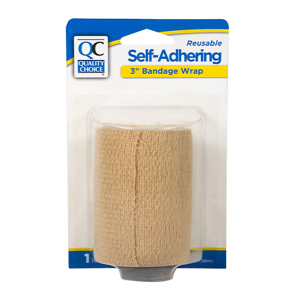 Self-Adhering Bandage Wrap 3", 1 ct, QC95821