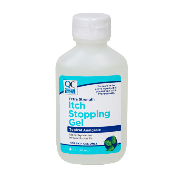 Itch Stopping Extra-Strength Gel, 4 oz, QC97033