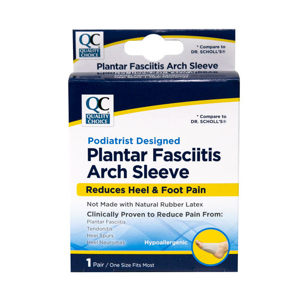 Plantar Fasciitis Gel Arch Sleeve, 1 pr, QC99418